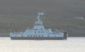 Approaching Raasay